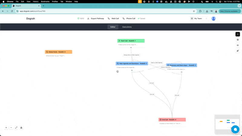 No-Code Agent Builder demonstration